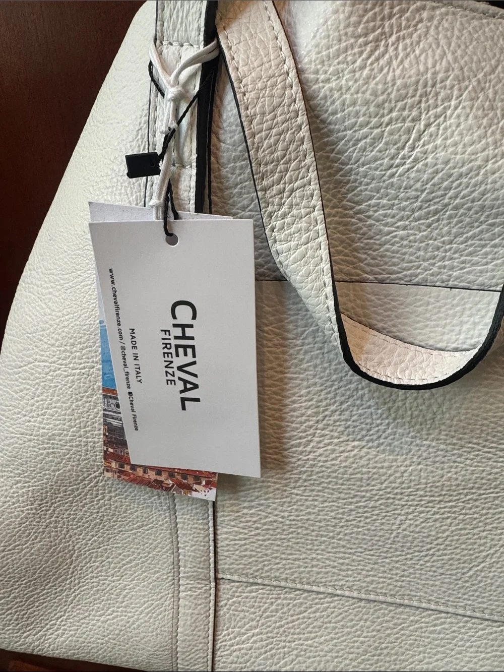 Cheval Italian Leather Tote